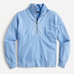 J.Crew Magic Rinse™ half-zip sweatshirt